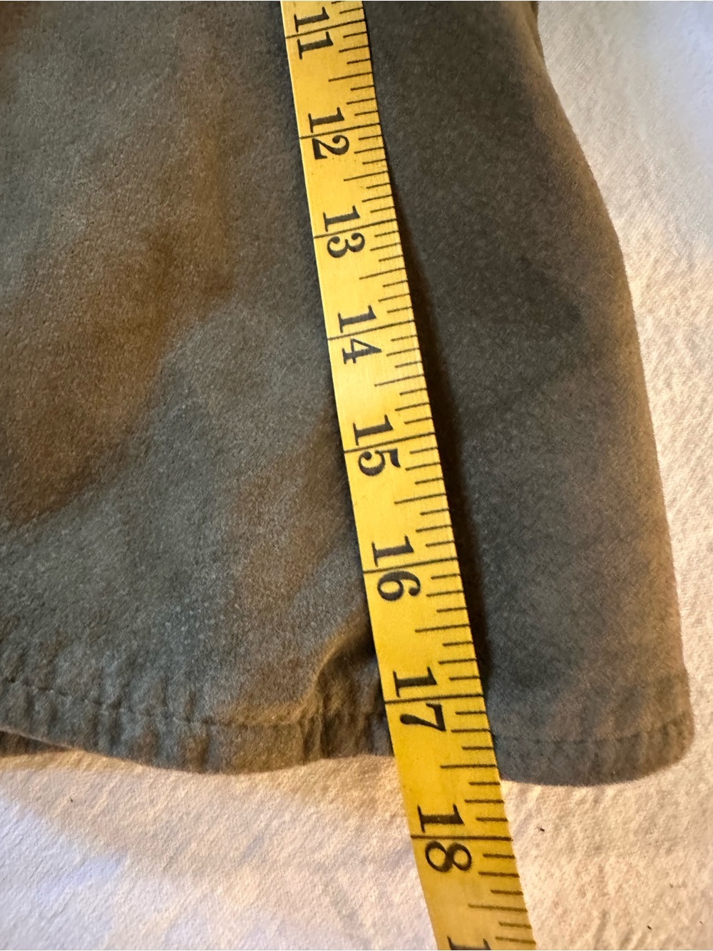Danier Vintage Med Taupe Suede Cropped Open-Front Blazer Shoulder Pads - Picture 6 of 16